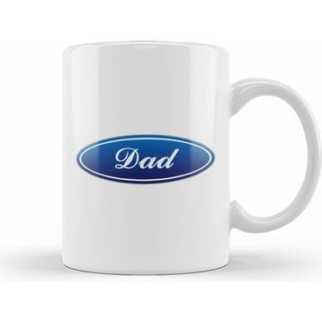 Humuts Dad Ford Logo Kupa Bardak