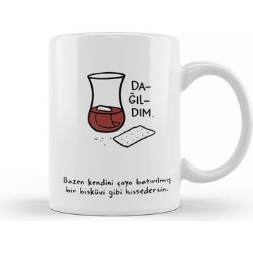 Humuts Dağıldım Kupa Bardak