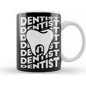 Humuts Dentist Diş 01 Kupa