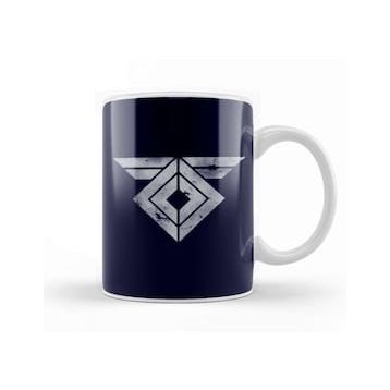 Humuts Destiny Rasputin Symbol Distressed Kupa Bardak