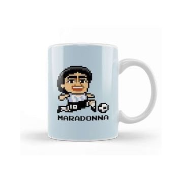 Humuts Diego Maradonna Pixel Character Kupa Bardak