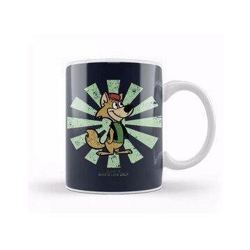 Humuts Ding A Ling Wolf Retro Japanese Kupa Bardak