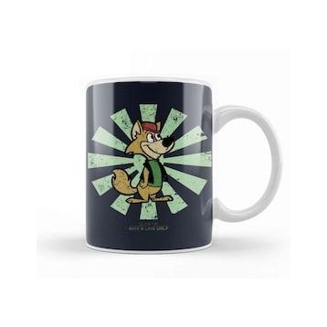 Humuts Ding A Ling Wolf Retro Japanese Kupa Bardak