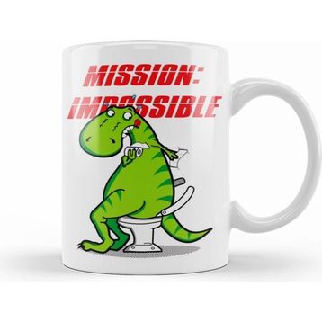 Humuts Dinosaur Dinazor Mission Impossible Kupa Bardak
