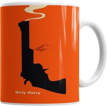 Humuts Dirty Harry Gun Beyaz Kupa