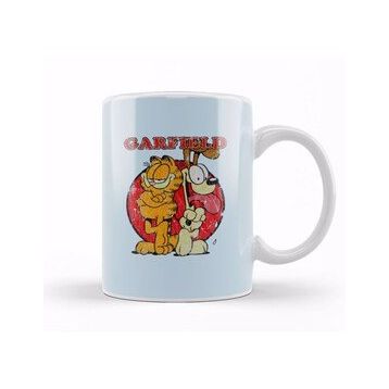 Humuts Distressed Garfield Kupa
