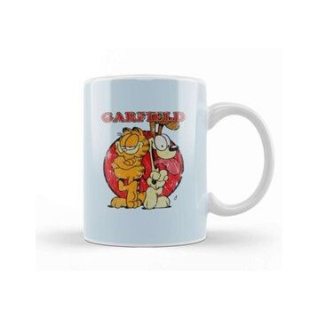 Humuts Distressed Garfield Kupa