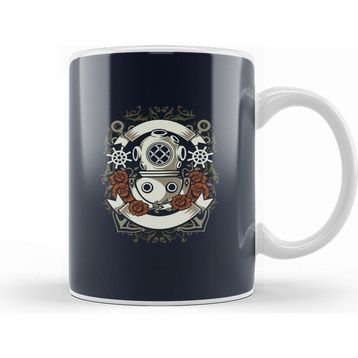 Humuts Diver Flowers Anchors Kupa