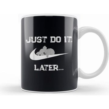 Humuts Do It Later Funny Sleepy Koala For Lazy Kupa