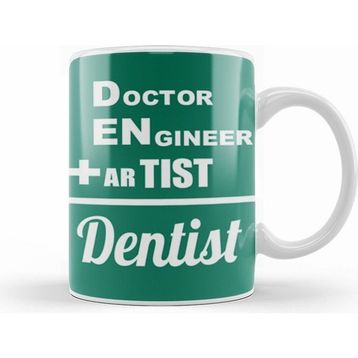 Humuts Doctor Engineer Artist Dentist 036 Kupa