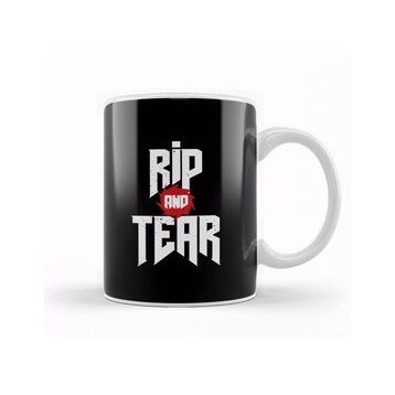 Humuts Doom Rip and Tear 01 Beyaz Kupa