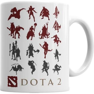Humuts Dota 2 Beyaz Kupa