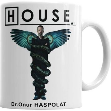 Humuts Dr House Beyaz Kupa