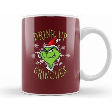 Humuts Drink Up Grinches Beyaz Kupa
