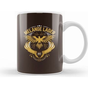 Humuts Dune Melange Lager Eagle Logo Beyaz Kupa