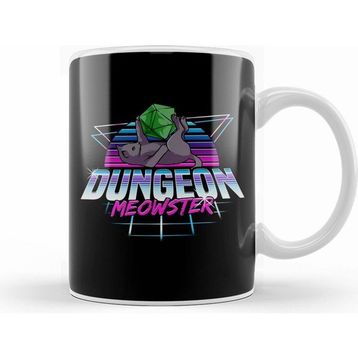 Humuts Dungeon Meowster Cute Cat Gaming Kupa
