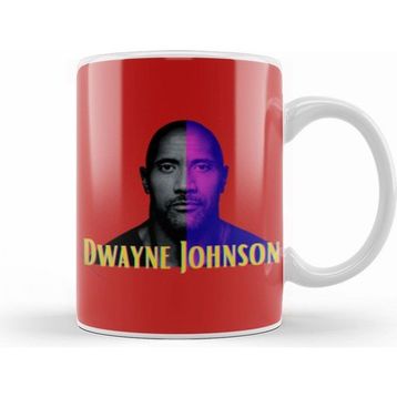 Humuts Dwayne Johnson Beyaz Kupa