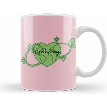 Humuts Earth Day 2021 Beyaz Kupa