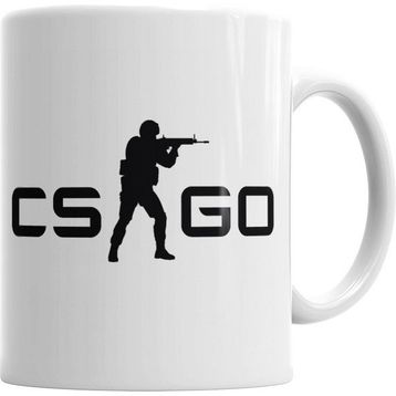 Humuts Enjoy Csgo Counter Beyaz Kupa