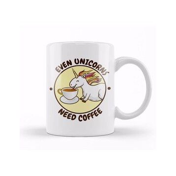Humuts Even Unicorns Need Coffee Kupa