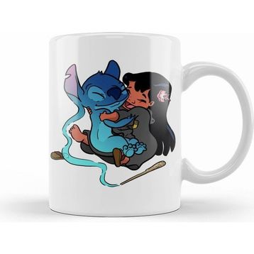 Humuts Expecto Ohana Patronus Stitch Aşk Kupa