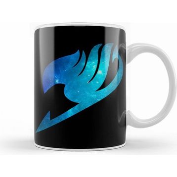 Humuts Fairy Tail Galaxy Silhouette Logo Kupa