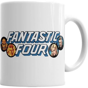 Humuts Fantastic Four Beyaz Kupa
