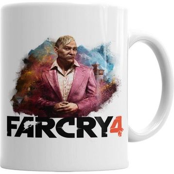 Humuts Far Cry 4 Pagan Min Beyaz Kupa