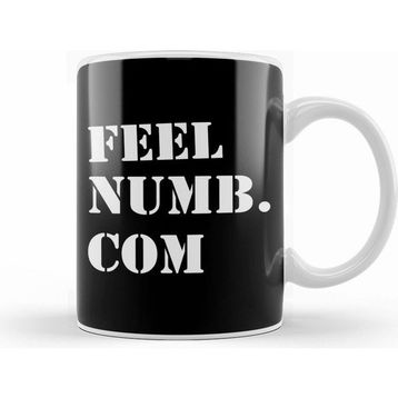 Humuts Feel Numb Dot Com Pink Floyd Amplifiers Kupa Bardak