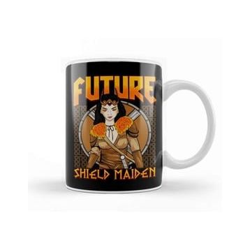Humuts Female Viking Future Shield Maiden Warrior Kupa Bardak