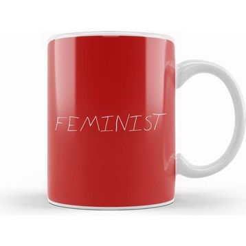Humuts Feminist Slogan Kupa Bardak