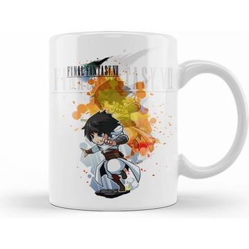 Humuts Final Fantasy 01 Beyaz Kupa