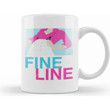Humuts Fine Line Harry Styles 06 Beyaz Kupa
