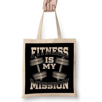 Humuts Fitness is My Mission Motivated Weightlifting Gym Bez Çanta
