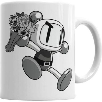 Humuts Flower Man Kupa Bardak