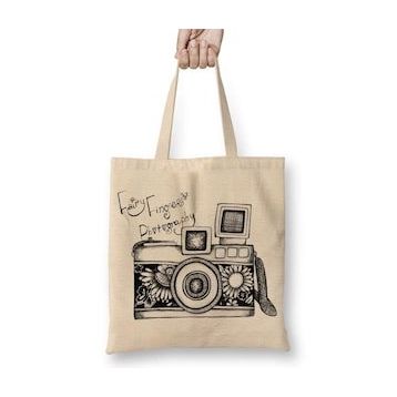 Humuts Foto Camera Fotoğrafçı Foto Bez Kadın Günlük Çanta