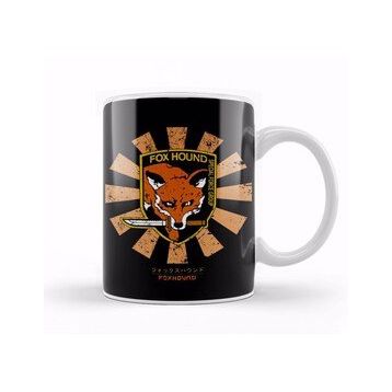 Humuts Foxhound Retro Japanese Metal Gear Solid Kupa Bardak