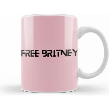 Humuts Free Britney Spears Beyaz Kupa