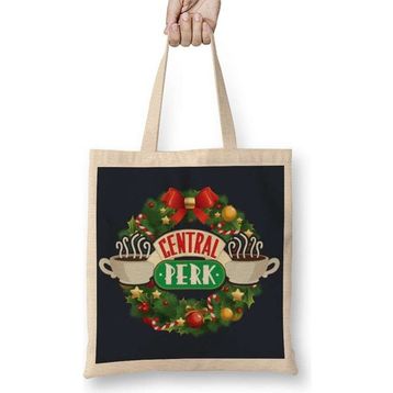 Humuts Friends Central Perk 01 Bez Kadın Günlük Çanta