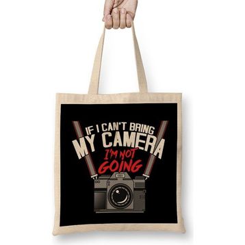 Humuts Funny If I Can T Take My Camera I M Not Going Bez Bayan Günlük Çanta