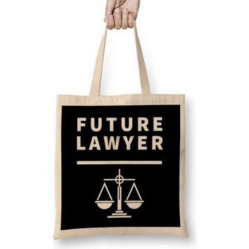 Humuts Funny Lawyer Gift Law School Graduation New Attorney Bez Çanta