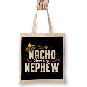 Humuts Funny Nacho Average Nephew Sombrero Cinco De Mayo Bez Çanta