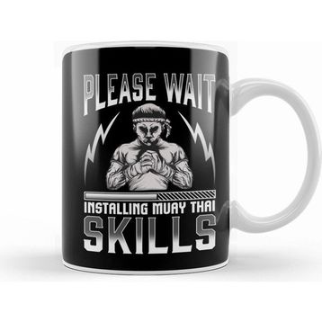 Humuts Funny Please Wait Installing Muay Thai Skills Mma Kupa