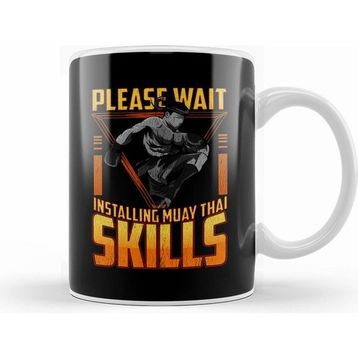 Humuts Funny Please Wait Installing Muay Thai Skills Mma Kupa