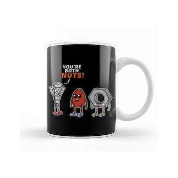 Humuts Funny You Re Both Nuts Hilarious Pun Screw Tools Kupa Bardak