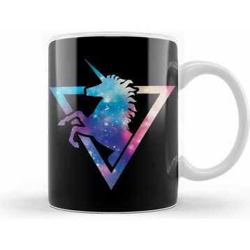 Humuts Galaxy Unicorn Kupa Bardak
