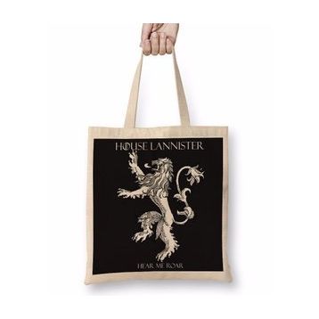 Humuts Game of Thrones House Lannister Uzun Saplı Kadın Bez Çanta