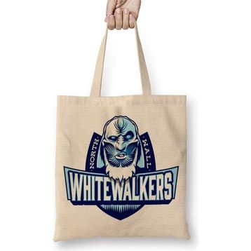 Humuts Game Of Thrones North Wall Whitewalkers Uzun Saplı Kadın Bez Çanta