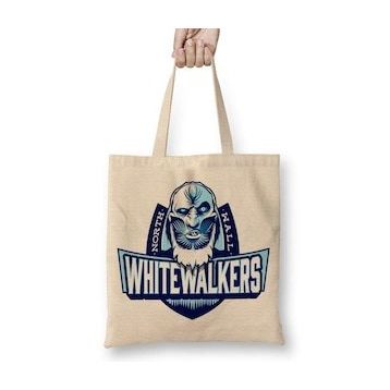 Humuts Game Of Thrones North Wall Whitewalkers Uzun Saplı Kadın Bez Çanta