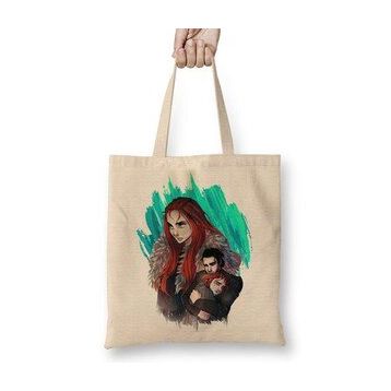Humuts Game of Thrones Sansa e Jon Uzun Saplı Kadın Bez Çanta